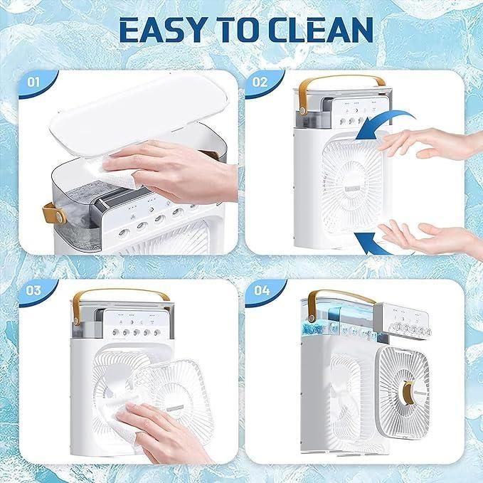 USB Mini Air Cooler Fan for Home & Office