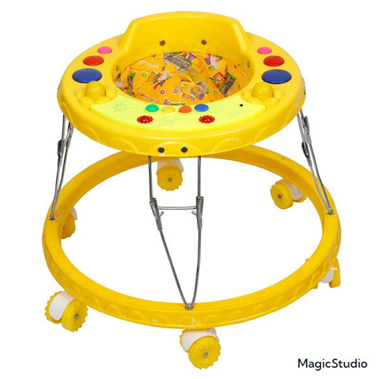 Shishu JoyRide Baby Walker – Musical Activity Walker with Adjustable Height