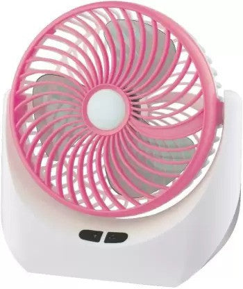 Rechargeable Table Fan - Portable Desk Fan with Adjustable Speed and USB Charging